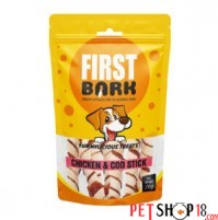 First Bark Dog Treats Chicken And Cod Stick 70 Gm